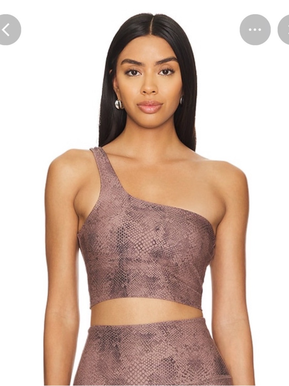 Beyond Yoga Softmark One and Only Shoulder High Cropped Tank